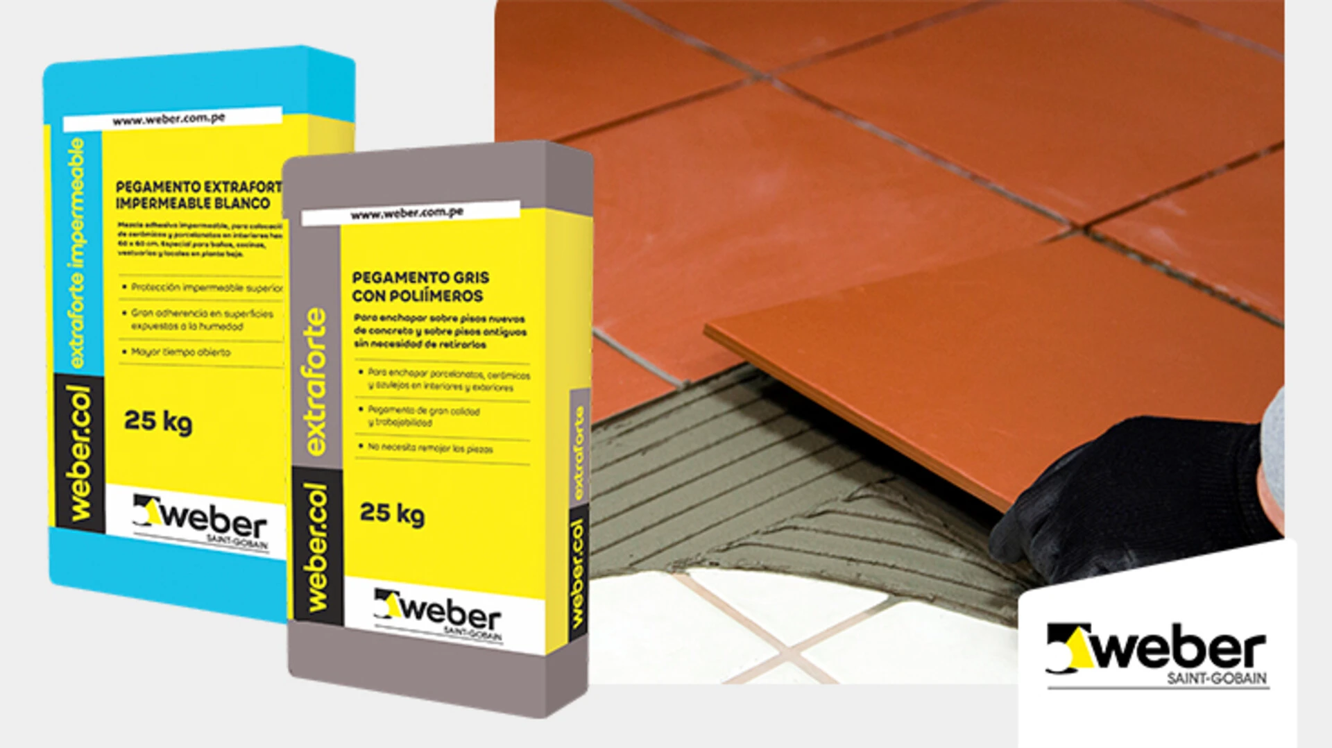 pegamento weber impermeable