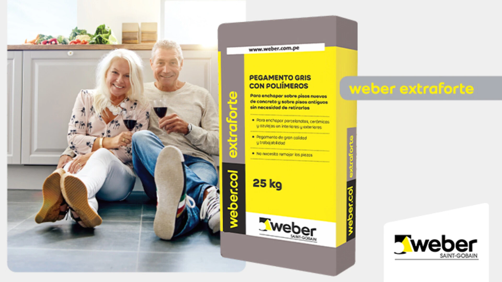 pegamento Weber extraforte